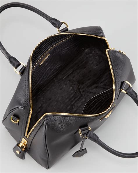 prada black bowler bag|Prada bowling shoulder bag.